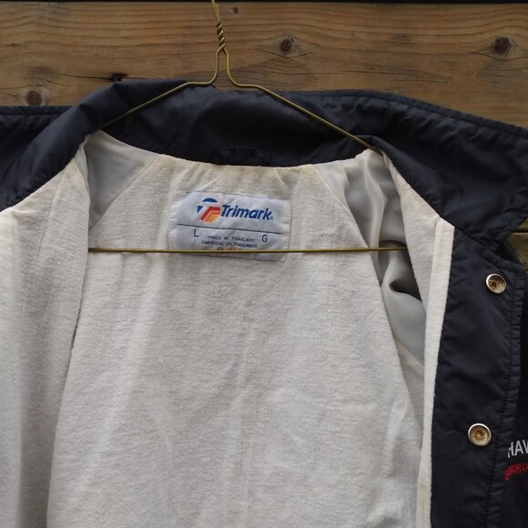 Vintage Nylon Windbreaker Jacket "Benshaw Solid State Motor Control" Size Large - Picture 5 of 9